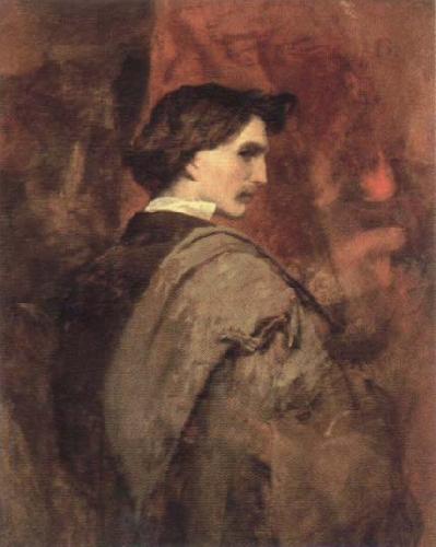 Anselm Feuerbach self portrait